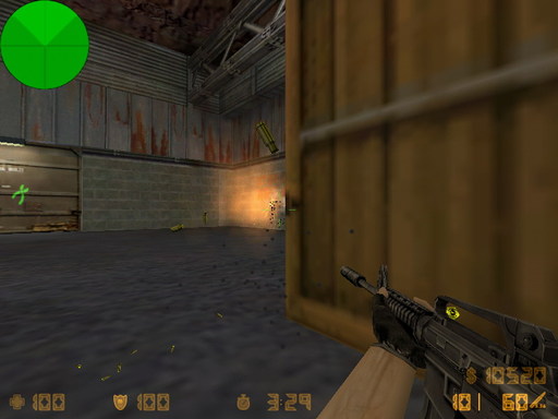 Half-Life: Counter-Strike - Теория прострела: de_nuke  